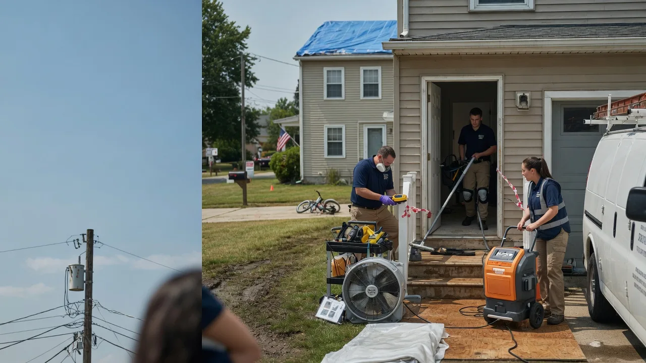 Water Damage Repair in Montcalm, WV near me